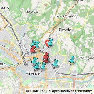 Mappa Via Filippo Brunetti, 50133 Firenze FI, Italia (1.80857)