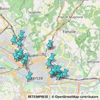 Mappa Via della Palancola, 50133 Firenze FI, Italia (2.537)