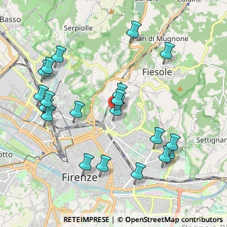 Mappa Via Filippo Brunetti, 50133 Firenze FI, Italia (2.3295)