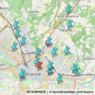 Mappa Via della Palancola, 50133 Firenze FI, Italia (2.6445)