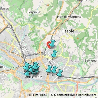Mappa Via Filippo Brunetti, 50133 Firenze FI, Italia (2.54)