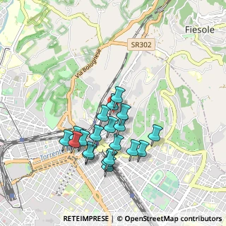 Mappa Via della Palancola, 50133 Firenze FI, Italia (0.846)