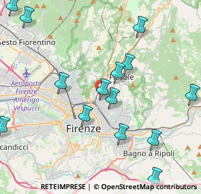 Mappa Via Filippo Brunetti, 50133 Firenze FI, Italia (4.93143)