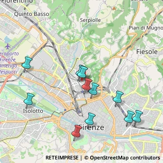 Mappa Via S. Bandini, 50134 Firenze FI, Italia (2.18)