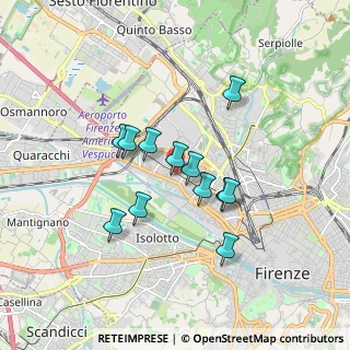 Mappa Via Giacomo Carissimi, 50127 Firenze FI, Italia (1.41917)