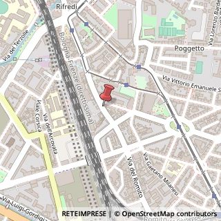 Mappa Via Filippo Corridoni, 60, 50134 Firenze, Firenze (Toscana)