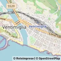 Mapa Ventimiglia