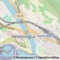 Mapa Ventimiglia