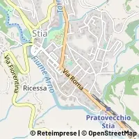 Map Pratovecchio Stia