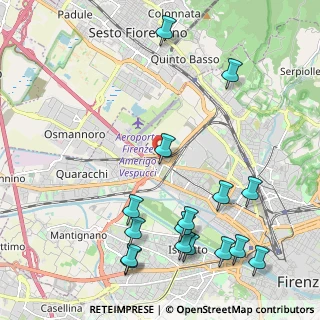 Mappa Viale degli Astronauti, 50127 Firenze FI, Italia (2.72125)