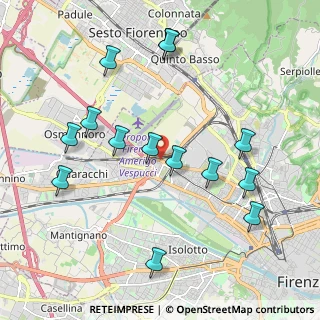 Mappa Viale degli Astronauti, 50127 Firenze FI, Italia (2.21357)