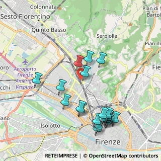 Mappa Rifredi Fs, 50127 Firenze FI, Italia (2.2145)
