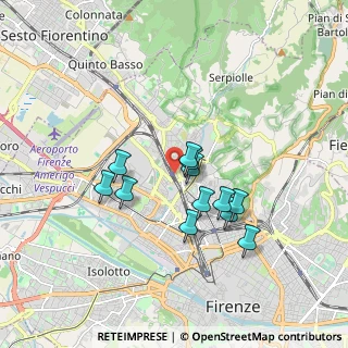 Mappa Rifredi Fs, 50127 Firenze FI, Italia (1.47083)