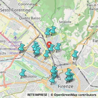 Mappa Rifredi Fs, 50127 Firenze FI, Italia (2.175)