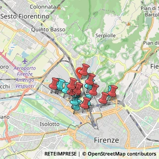 Mappa Rifredi Fs, 50141 Firenze FI, Italia (1.407)