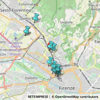 Mappa Rifredi Fs, 50141 Firenze FI, Italia (1.90083)