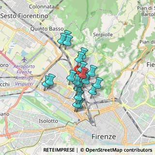 Mappa Rifredi Fs, 50141 Firenze FI, Italia (1.216)