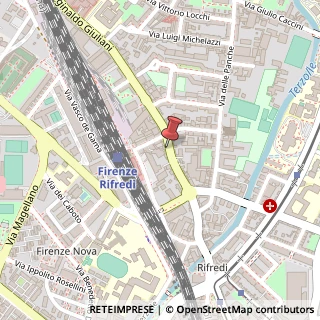 Mappa Via Reginaldo Giuliani, 83, 50141 Firenze, Firenze (Toscana)