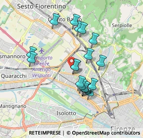 Mappa Piazza Eugenio Artom, 50127 Firenze FI, Italia (1.61556)