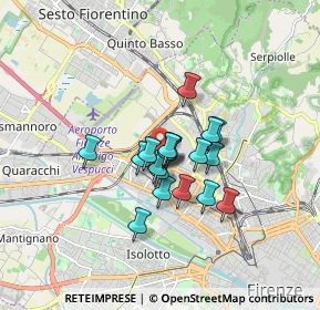 Mappa Piazza Eugenio Artom, 50127 Firenze FI, Italia (1.13474)
