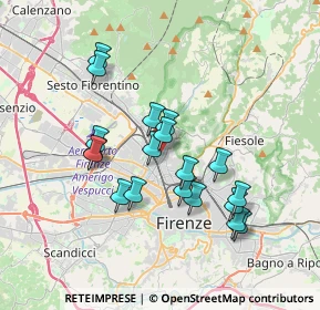 Mappa Vicolo dei Pinozzi, 50141 Firenze FI, Italia (3.27211)