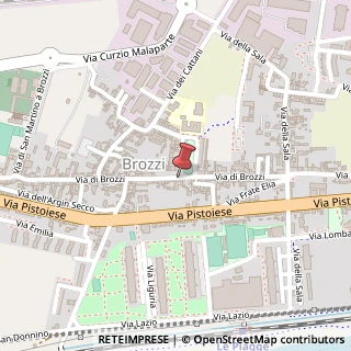 Mappa Via di Brozzi, 291, 50145 Firenze, Firenze (Toscana)