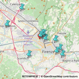 Mappa Via Federico Cammeo, 50127 Firenze FI, Italia (3.91455)
