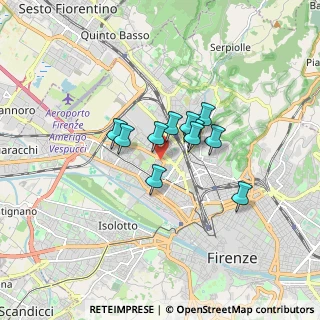Mappa Via Cammeo, 50127 Firenze FI, Italia (1.09091)