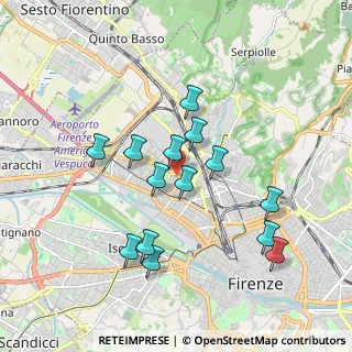 Mappa Via Cammeo, 50127 Firenze FI, Italia (1.75214)