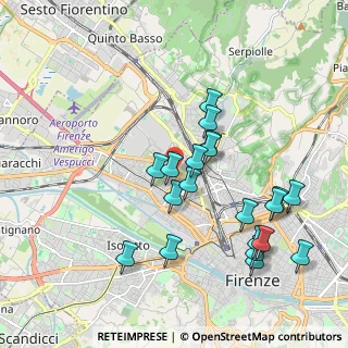 Mappa Via Cammeo, 50127 Firenze FI, Italia (2.0035)