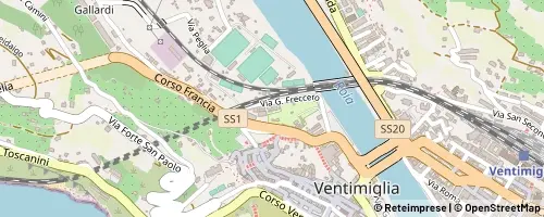 Mappa Ventimiglia