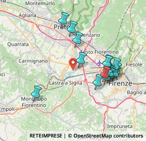 Mappa 50058 San Mauro FI, Italia (7.446)