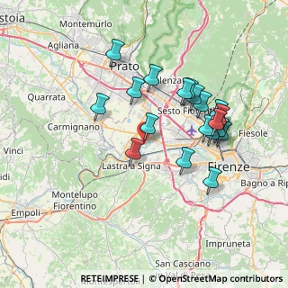 Mappa 50058 San Mauro FI, Italia (7.03316)