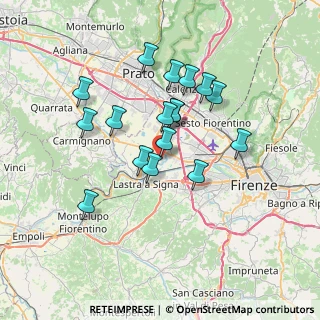 Mappa 50058 San Mauro FI, Italia (6.21941)