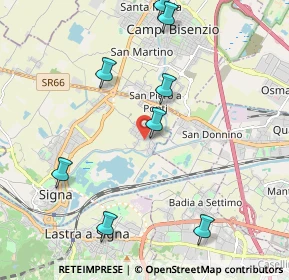 Mappa Via Mons. Olinto Fedi, 50058 San Mauro FI, Italia (3.00182)