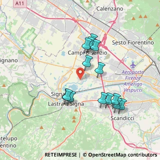 Mappa Via Mons. Olinto Fedi, 50058 San Mauro FI, Italia (3.50143)
