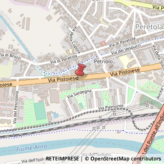 Mappa Via Pistoiese, 207, 50145 Firenze, Firenze (Toscana)