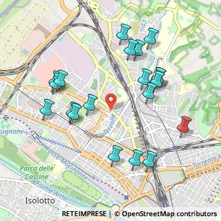 Mappa Via Antonio Pigafetta, 50127 Firenze FI, Italia (1.0825)