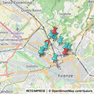 Mappa Via Antonio Pigafetta, 50127 Firenze FI, Italia (1.24545)