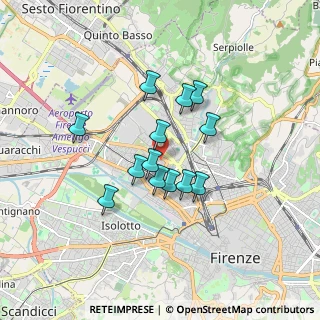 Mappa Studi Medici San Donato, 50127 Firenze FI, Italia (1.34231)
