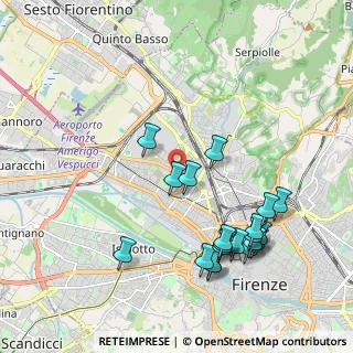 Mappa Studi Medici San Donato, 50127 Firenze FI, Italia (2.2455)