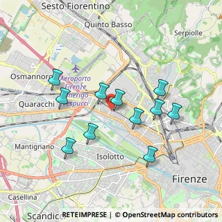 Mappa Via Flavio Torello Baracchini, 50129 Firenze FI, Italia (1.76909)