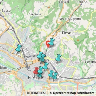Mappa Vicolo di San Marco Vecchio, 50133 Firenze FI, Italia (2.19833)