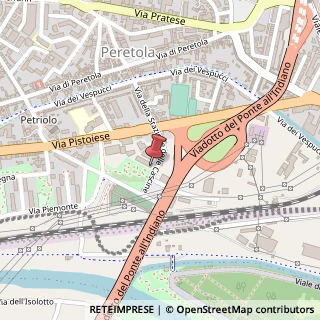Mappa Via della Stazione delle Cascine, 4, 50145 Firenze, Firenze (Toscana)
