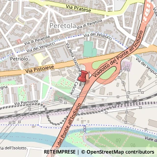 Mappa Via della Stazione delle Cascine, 6/A, 50145 Firenze, Firenze (Toscana)