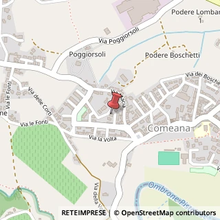 Mappa Via P. Mascagni, 5, 59015 Carmignano, Prato (Toscana)