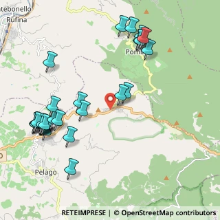 Mappa SR 70 della Consuma, 50068 Rufina FI, Italia (2.56296)