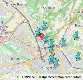 Mappa 50134 Firenze FI, Italia (1.82667)