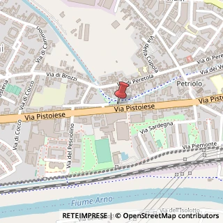 Mappa Via Pistoiese, 140, 50145 Firenze, Firenze (Toscana)