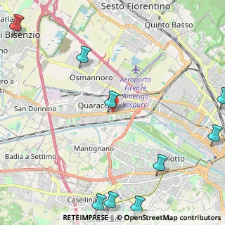 Mappa Via del Granchio, 50145 Firenze FI, Italia (3.67364)